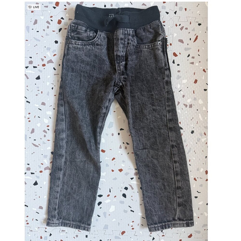 GAP Black Wash Stretch Jeans Slim